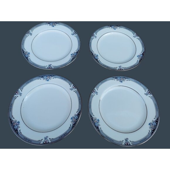 4 Noritake Squirewood Bread & Butter Plates 6 1/4" Floral - Picture 1 of 4